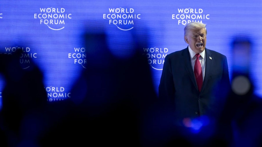 Donald Trump loue sa politique intérieure lors de son discours à Davos