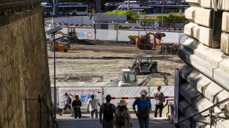 Lausanne indemnisera ses commerces touchés par les chantiers