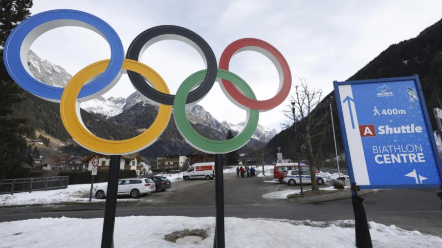 Neige sur les Alpes italiennes à l'approche des JO Milan-Cortina 2026