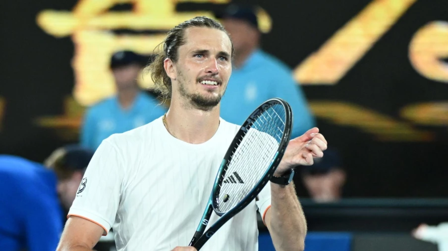 Zverev qualifié pour sa 10e demi‑finale à Melbourne (Open d'Australie)