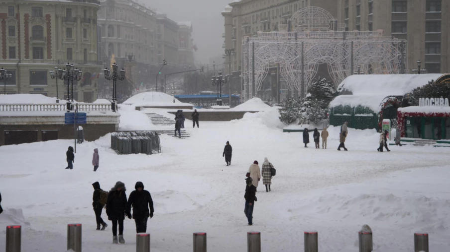 Moscou : record de chutes de neige en 200 ans, plus de 60 cm