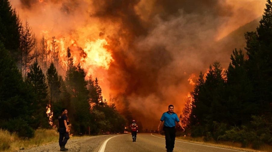 Patagonie argentine : urgence incendie déclarée dans quatre provinces