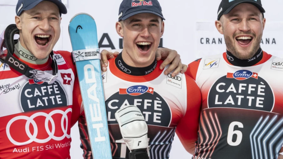 Crans-Montana: les Suisses favoris de la descente, mais sous pression