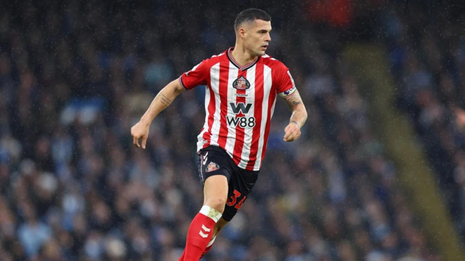 Granit Xhaka forfait pour Sunderland après blessure à la cheville
