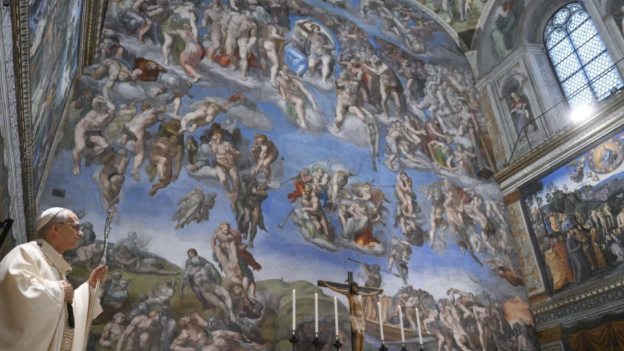 Chapelle Sixtine : restauration du "Jugement dernier" de Michel-Ange