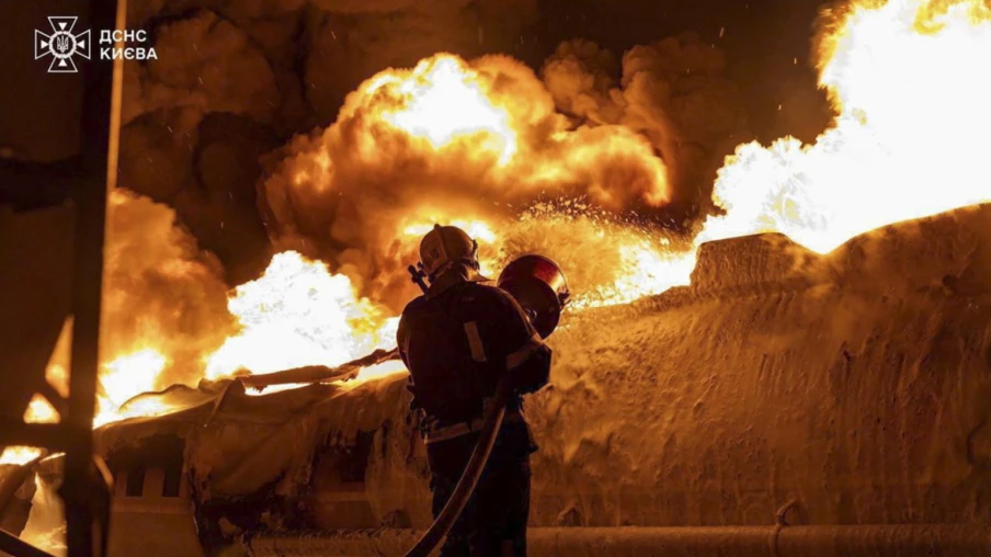 Kiev: reprise des frappes russes après une courte pause