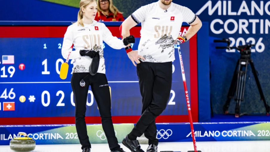 Jeux olympiques: double mixte suisse Schwaller battu 7-4 par les USA