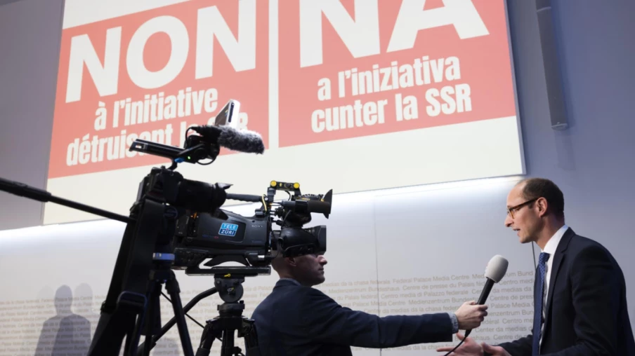 Votation du 8 mars: 8,75 millions de francs déclarés, SSR 5,77 millions