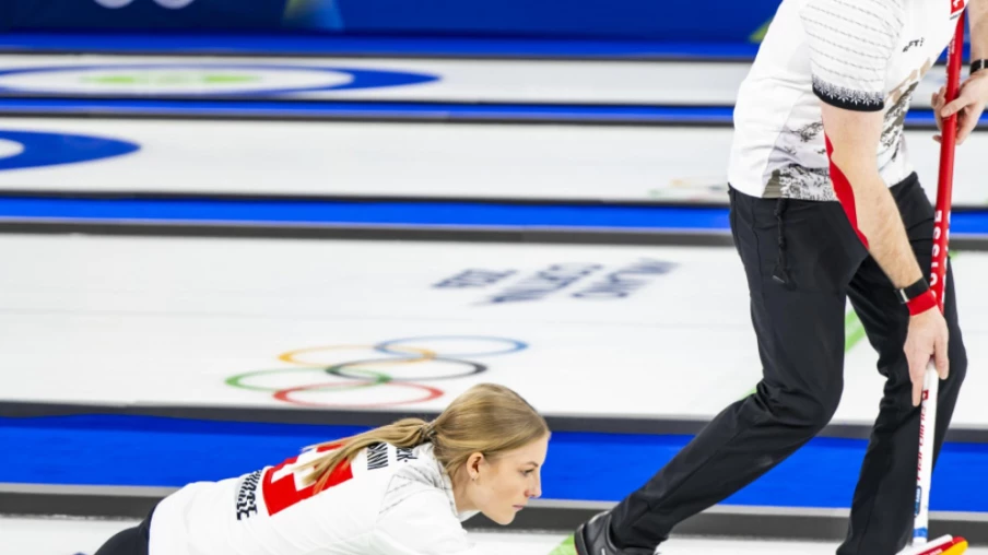 Schwaller lourdement battus 12-4 par l'Italie en double mixte aux JO