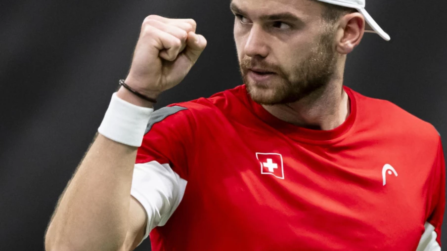 Coupe Davis - barrage : la Suisse mène 2-0 face à la Tunisie à Bienne