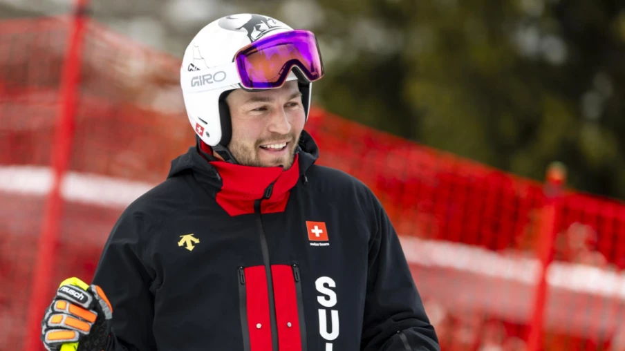 Alexis Monney, favori de la descente olympique sur la Stelvio