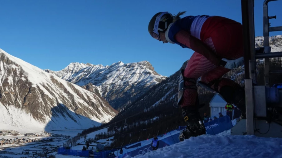 Géant parallèle JO 2026: Caviezel et Julie Zogg éliminés en 8es
