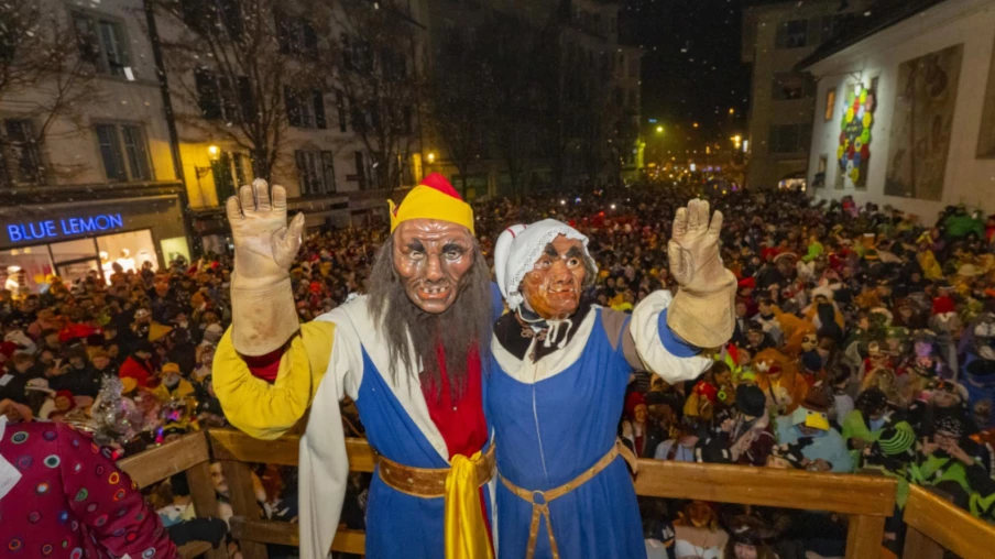 Lancement du carnaval de Lucerne 2026 : big-bang de confettis à l'aube