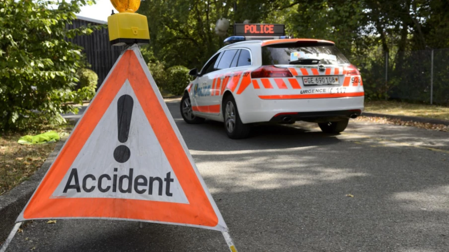 Genève : piéton percuté sur route de Malagnou, pronostic vital engagé