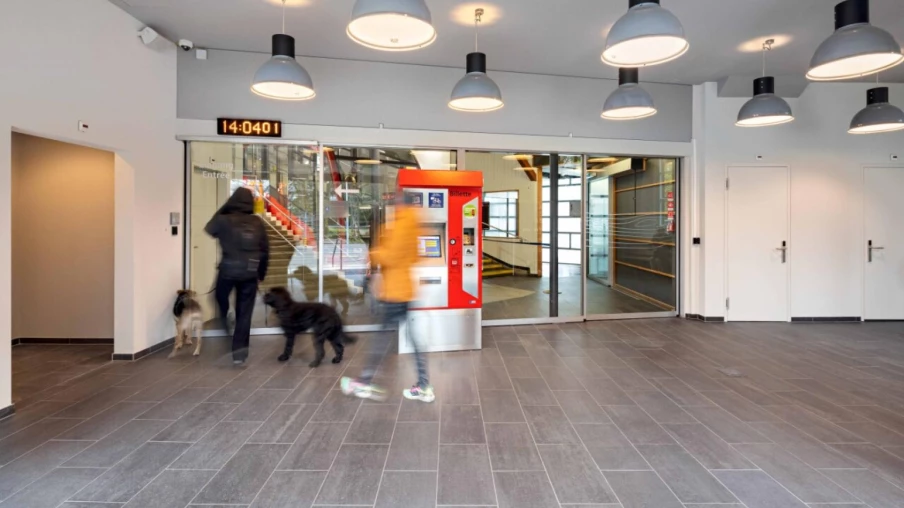 Rénovation de la station inférieure du funiculaire de Macolin
