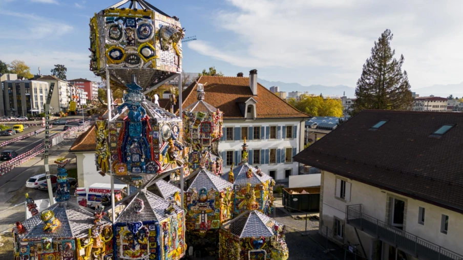 Renens : exposition sur les maisons insolites à la Ferme des Tilleuls