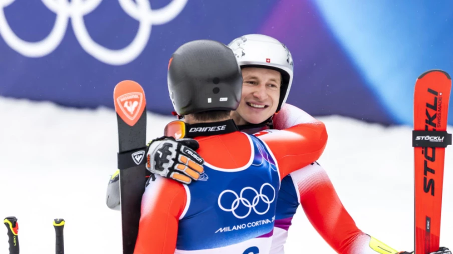 JO 2026 : Marco Odermatt argent en géant, Loïc Meillard bronze