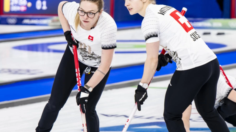 Suisse battue 6-4 par la Suède : deuxième défaite en curling aux JO