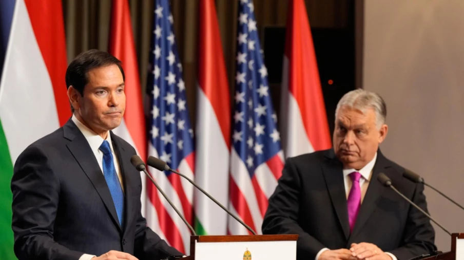 À Budapest, Rubio souhaite le succès d'Orban aux élections