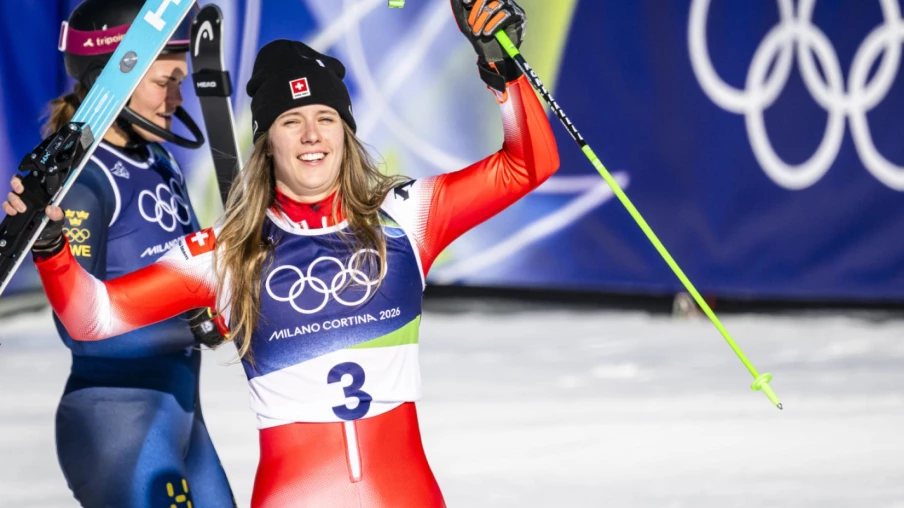 Camille Rast décroche l'argent en slalom, Mikaela Shiffrin s'impose