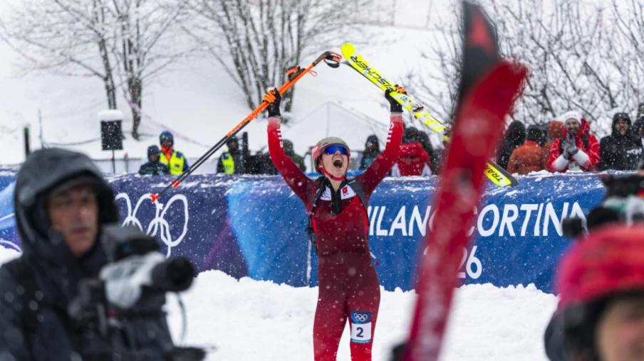 Marianne Fatton, première championne olympique de ski alpinisme