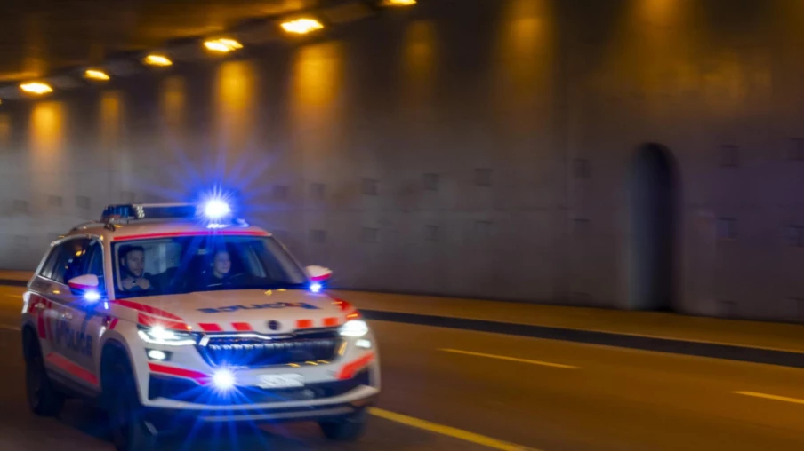 Incendie dans le tunnel de Vernier (GE) : circulation perturbée