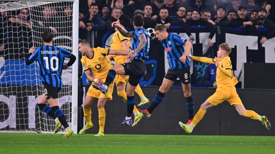 Atalanta renverse Dortmund 4-1 et file en Ligue des champions