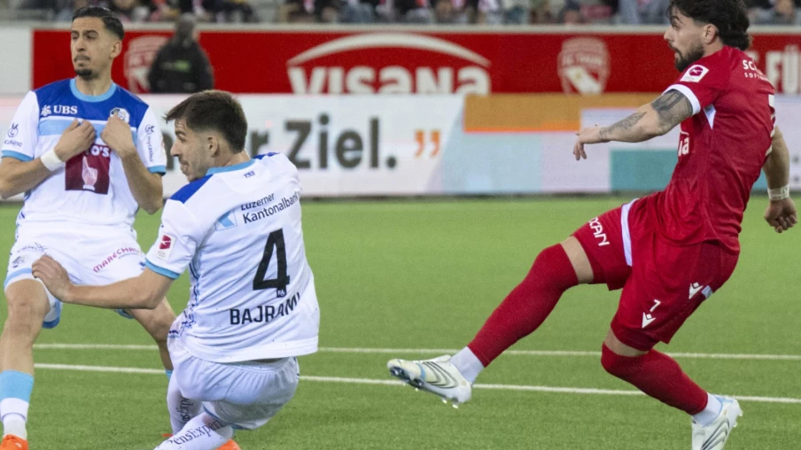 Thoune signe sa 10e victoire en Super League (2-1 contre Lucerne)