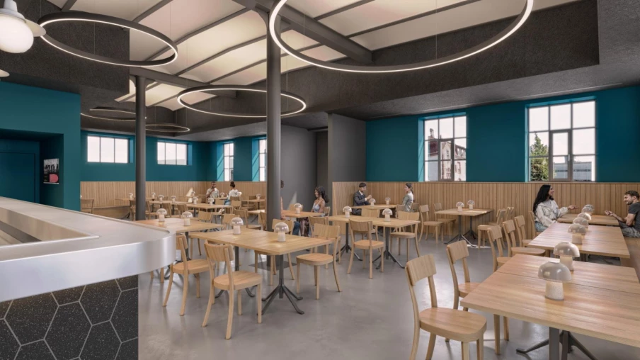 Les anciens abattoirs de La Chaux-de-Fonds: restaurant prévu en 2027