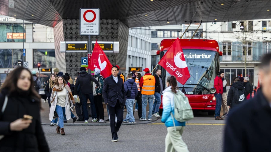Grève des chauffeurs de bus à Winterthour: Stadtbus réduit le service