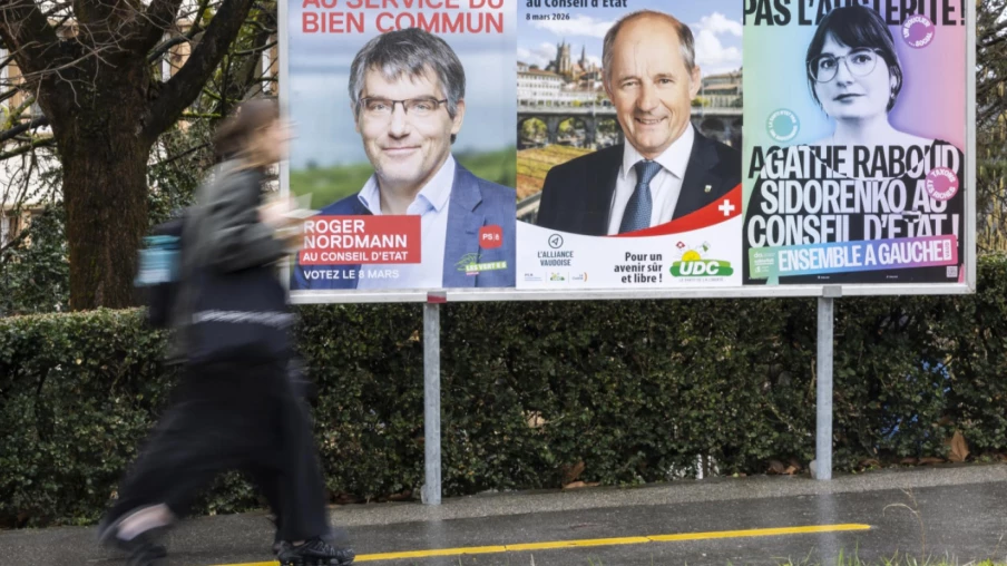 Élections vaudoises : UDC et PLR dénoncent le vandalisme d'affiches