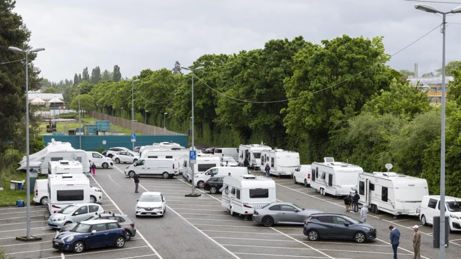 Lausanne: la quarantaine de caravanes à la Rama ont levé le camp