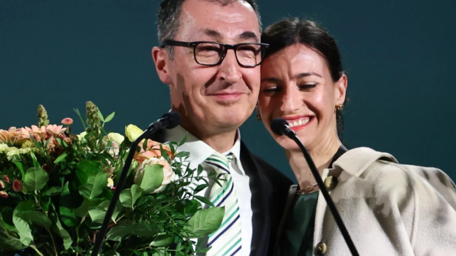 Les Verts devant Merz dans le Bade-Wurtemberg