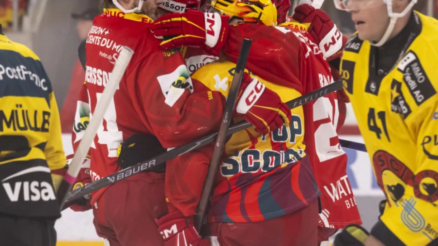 Bienne bat Berne 4-3 et prend l'avantage en play-in NL