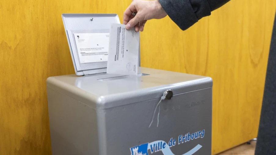 Campagne pro-LAFE à Fribourg pour le référendum du 26 avril