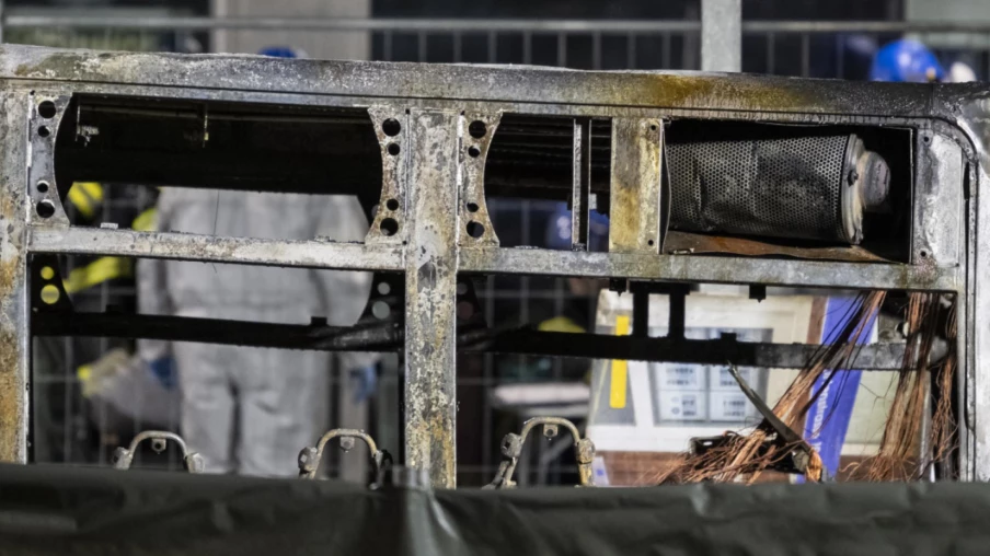 Chiètres: incendie d'un car postal — six morts, neuf personnes à bord