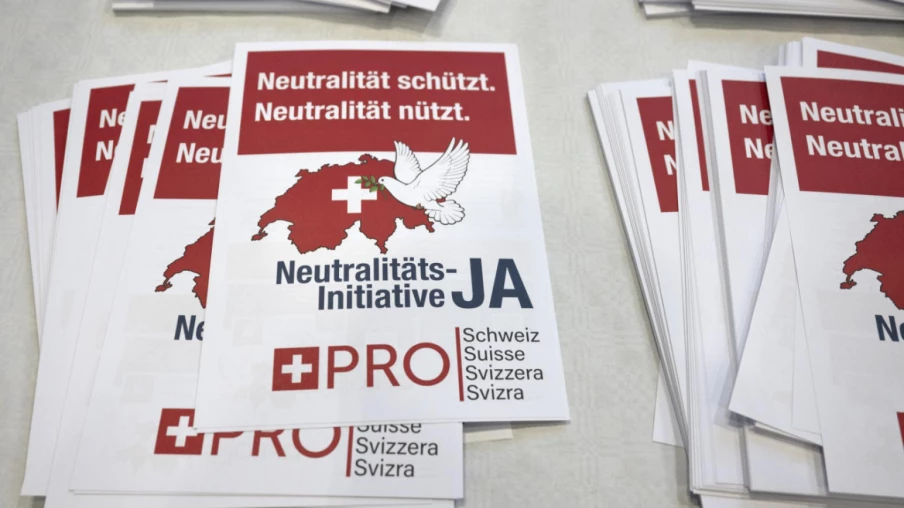 Conseil des États propose un contre‑projet sur la neutralité