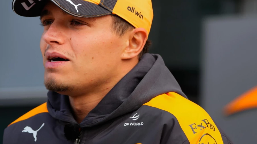 Statue de cire de Lando Norris exposée à Madame Tussauds à Londres