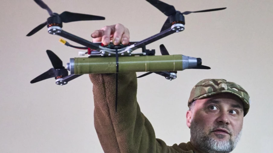 Incendie au port de Primorsk après une attaque de drones