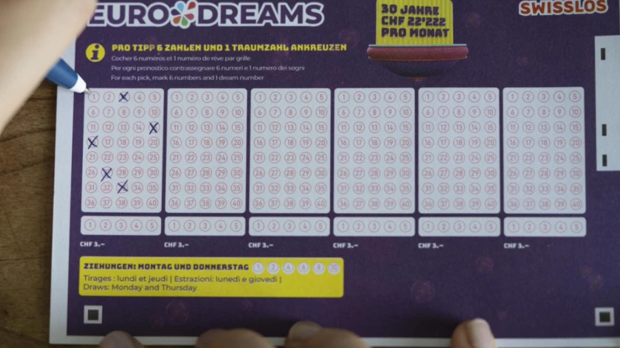 Eurodreams: personne n'a décroché la combinaison gagnante lundi soir