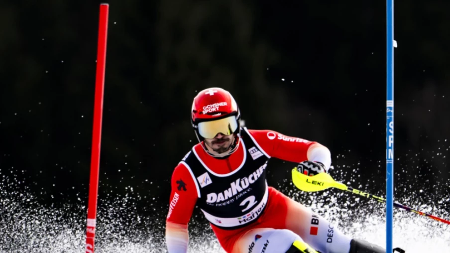 Coupe du monde : Loïc Meillard impérial en slalom 1re manche à Hafjell