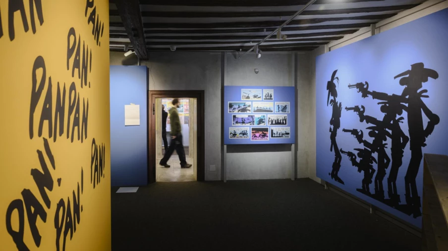 Exposition Lucky Luke au château de St-Maurice : huit mois à découvrir