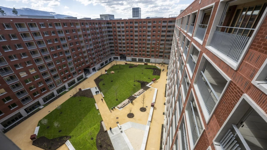 Genève : 771 logements, premiers habitants au quai Vernets