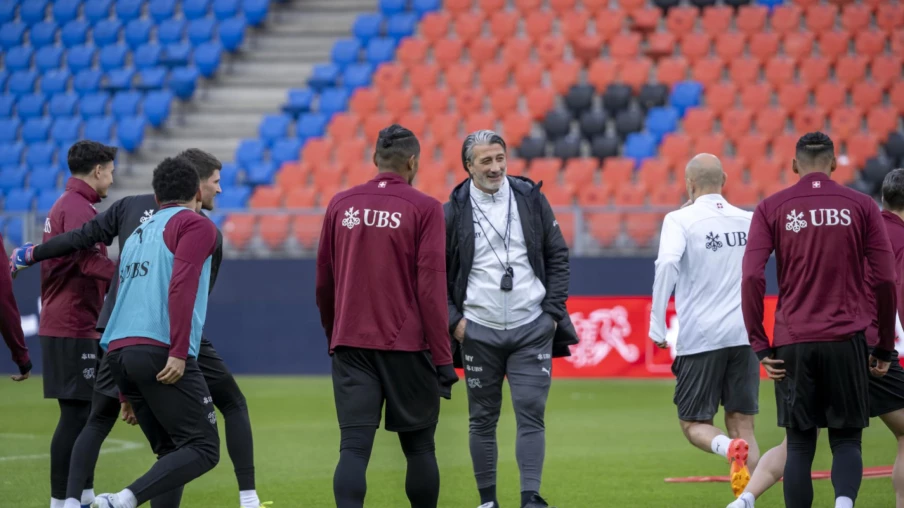 Murat Yakin aligne son onze type en match amical contre l'Allemagne