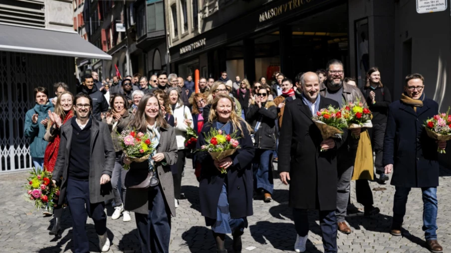 Lausanne : la gauche très satisfaite, Emilie Moeschler en tête