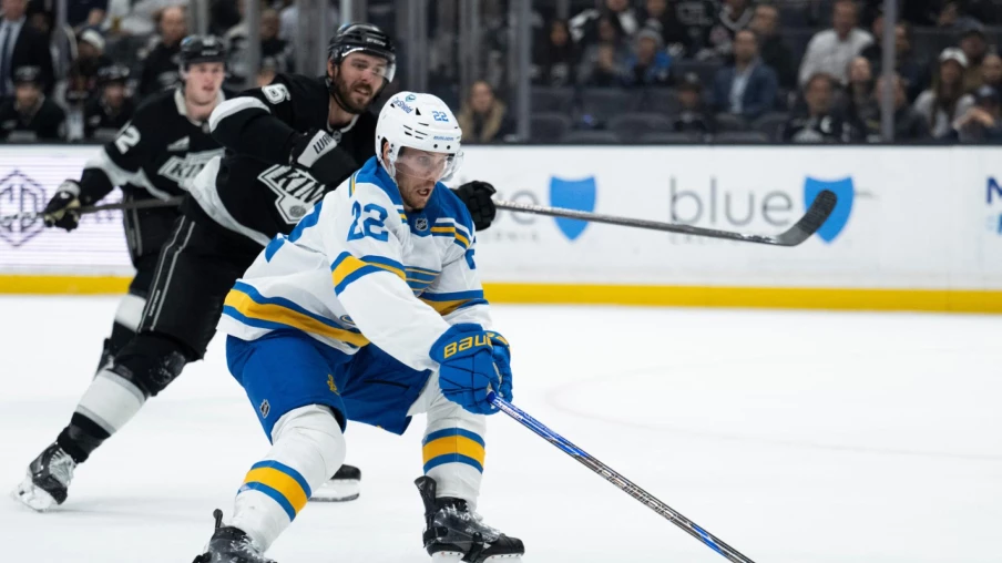 NHL : St. Louis encore battu par Los Angeles en prolongation
