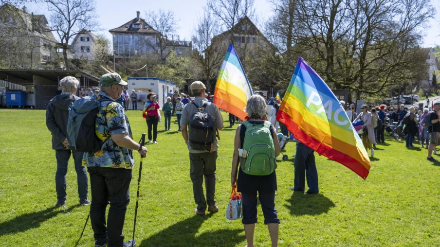Marche de Pâques à Berne : plus de 1 200 personnes pour la paix