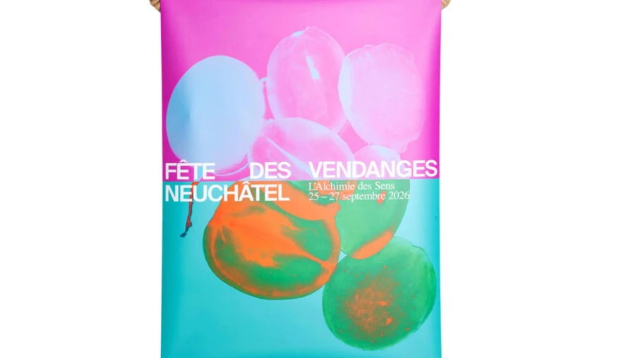 Fête des vendanges Neuchâtel 99e édition : affiche d'Anaïs Garino