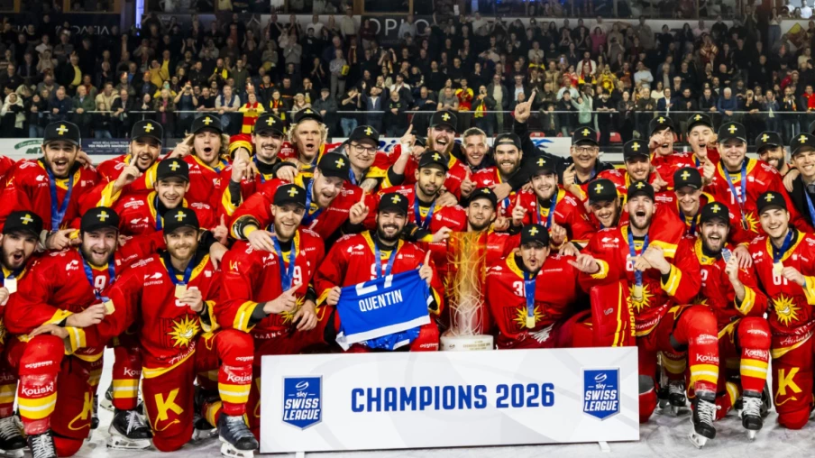 Sierre sur un nuage après le titre de la Swiss League