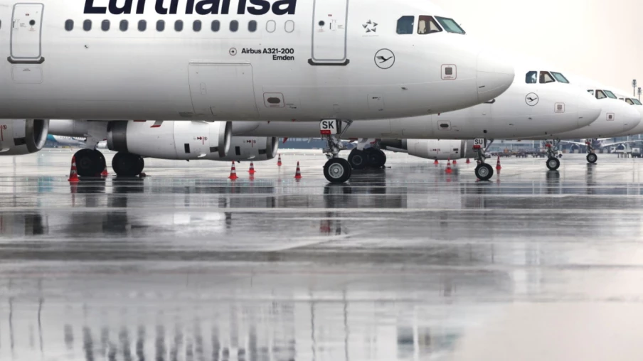 Lufthansa et CityLine : 90% des vols annulés pendant la grève